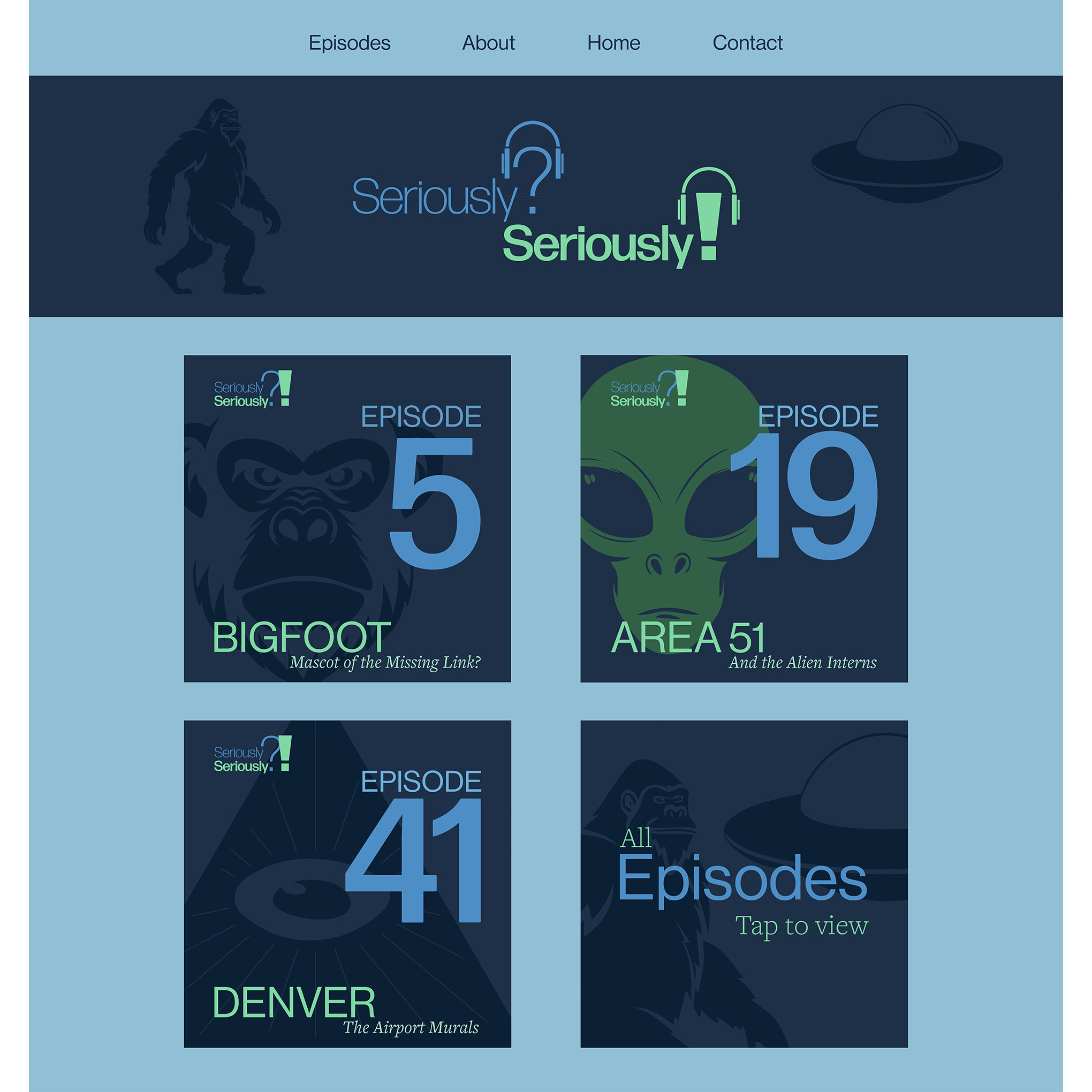 Website mockup